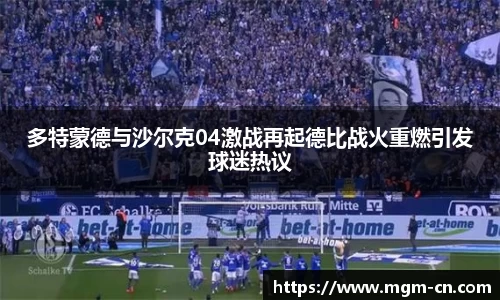 多特蒙德与沙尔克04激战再起德比战火重燃引发球迷热议